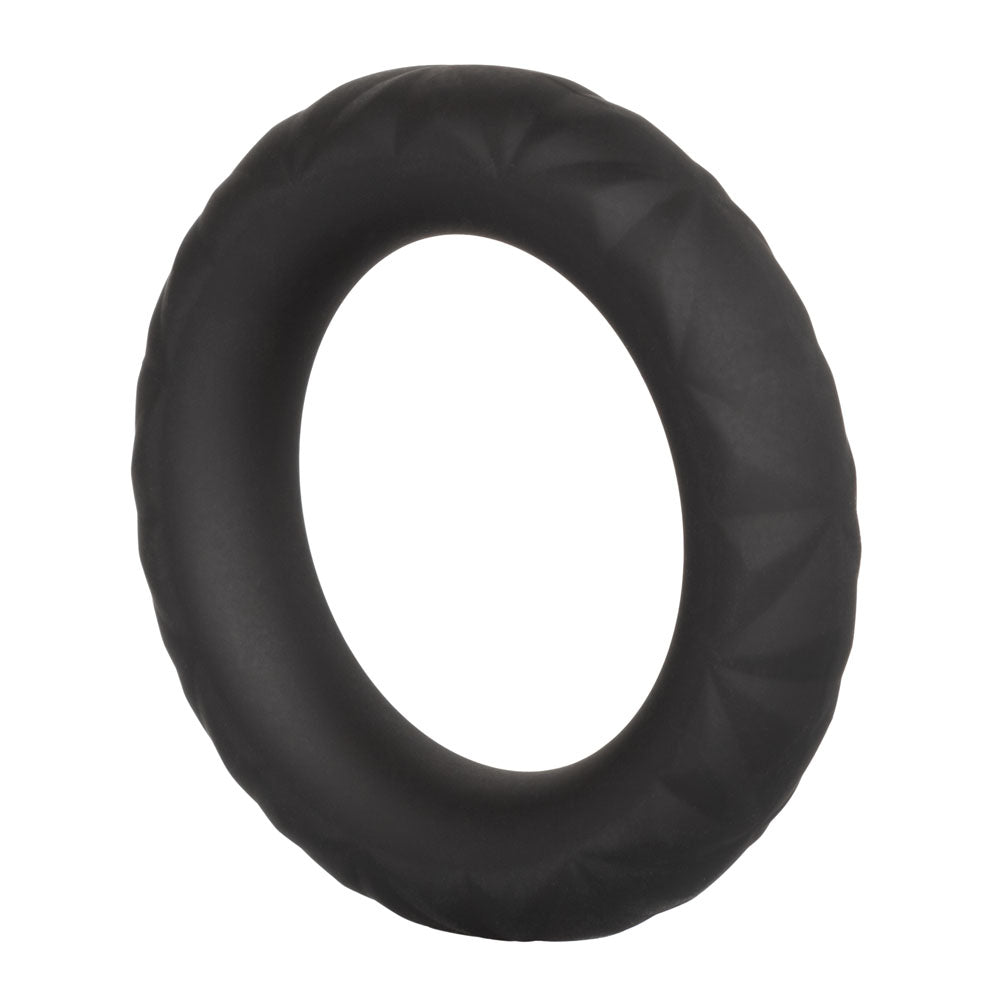 Link Up Max Dual Vibrating Ring (Black and Blue) – Ultra-Soft Silicone Support Ring