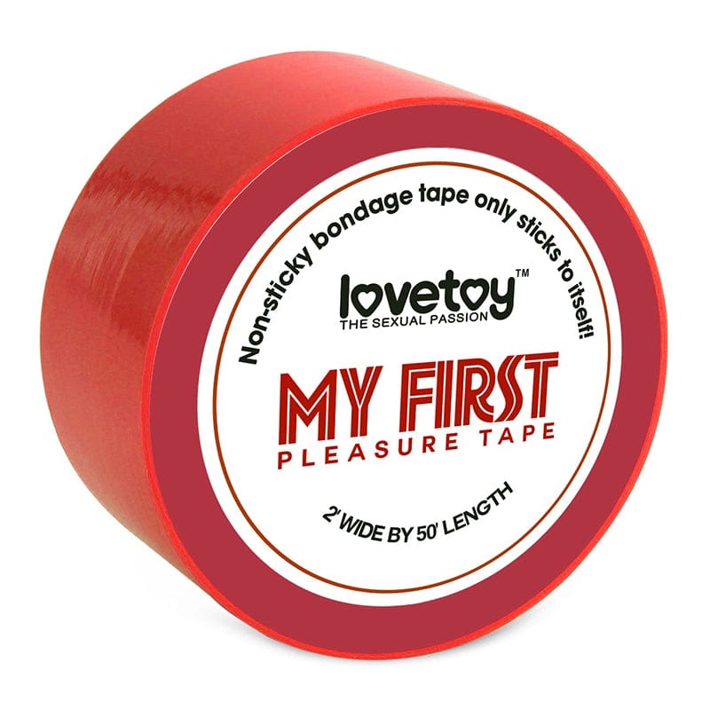My First Non-Sticky Bondage Tape Red for Beginners