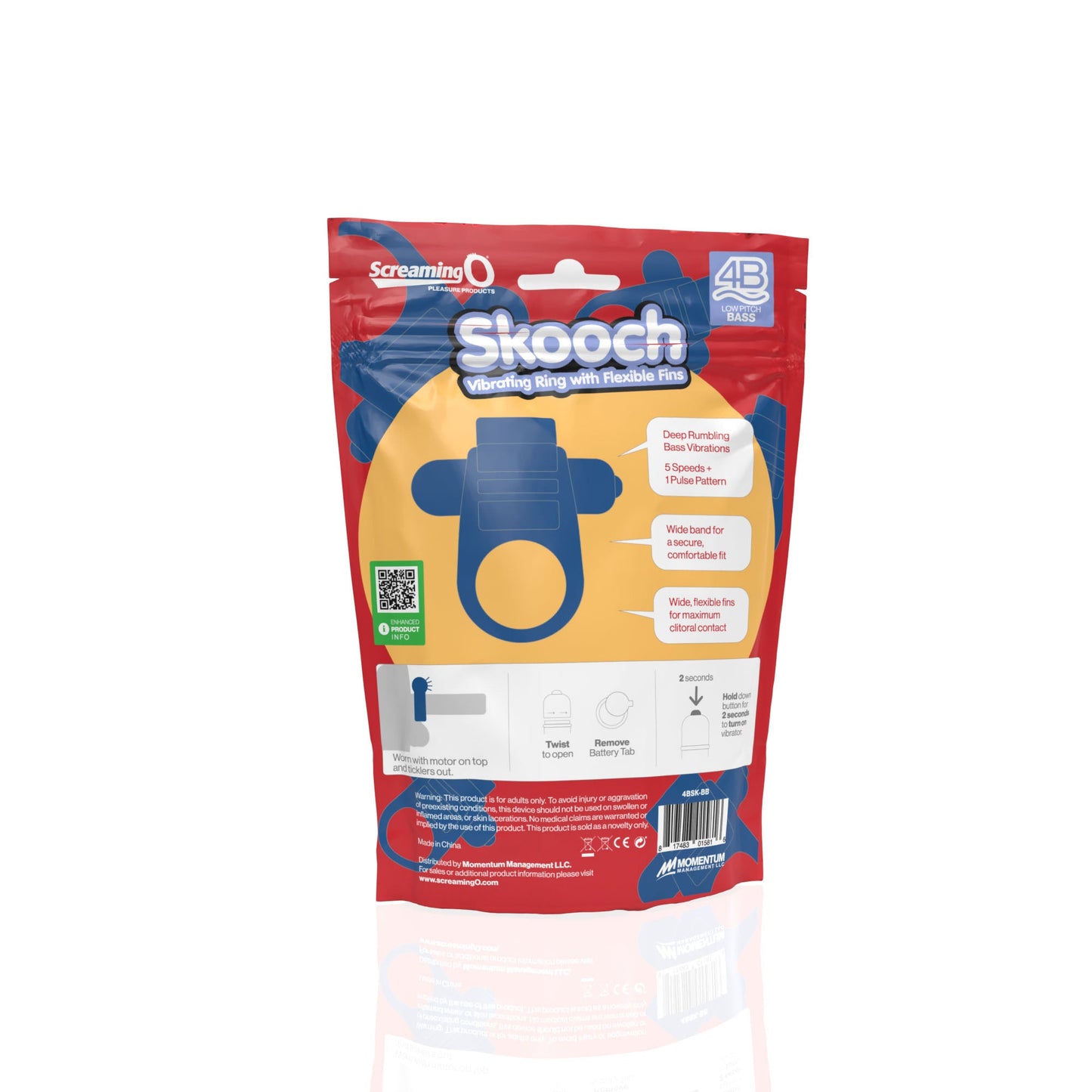 Skooch 4B Low Pitch Bass (Blueberry)
