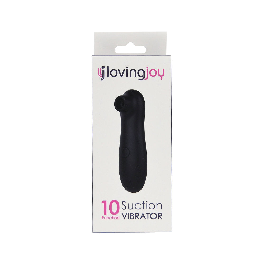 Loving Joy Clitoral Suction Vibrator – 10 Function Travel Vibrator