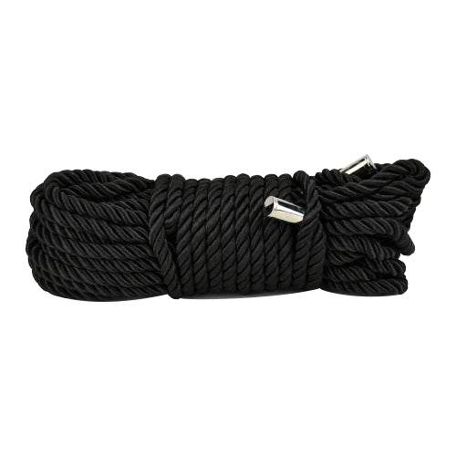 Bound to Please Silky Bondage Rope 10 Meter Black – Silky Strong Bondage Rope