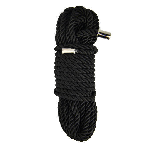 Bound to Please Silky Bondage Rope 10 Meter Black – Silky Strong Bondage Rope