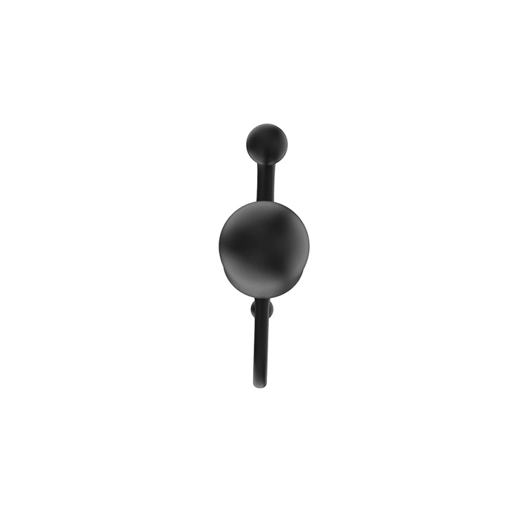 Rev-Pro Classic (Black) – Ergonomic 11cm Prostate Massager with Rippled Design