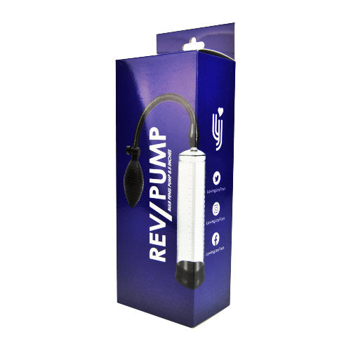 Rev-Pump Trigger Penis Pump 8.5 Inches – Quick-Release 8.5 Inches Length 2.4 Inches Diameter