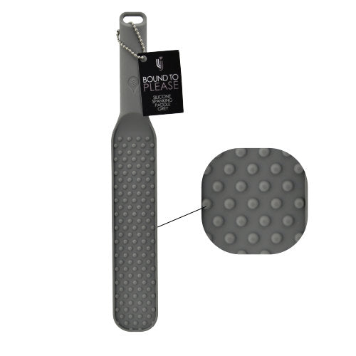 Bound to Please Silicone Spanking Paddle – Dual-Sided Silicone Paddle