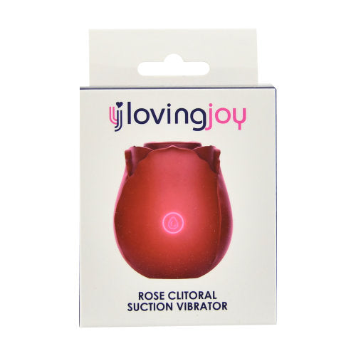Loving Joy Rose Toy – Waterproof USB Rechargeable Clitoral Suction Vibrator