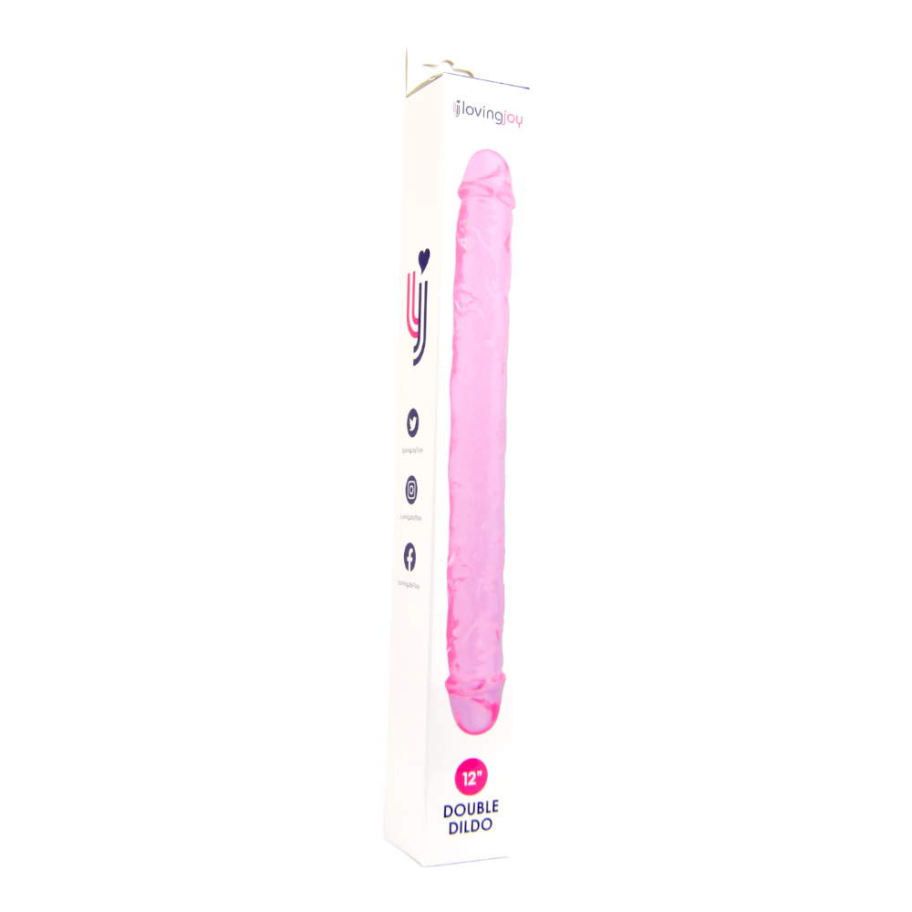 Loving Joy 12 Inch Double Dildo – Realistic Double-Ended Dildo
