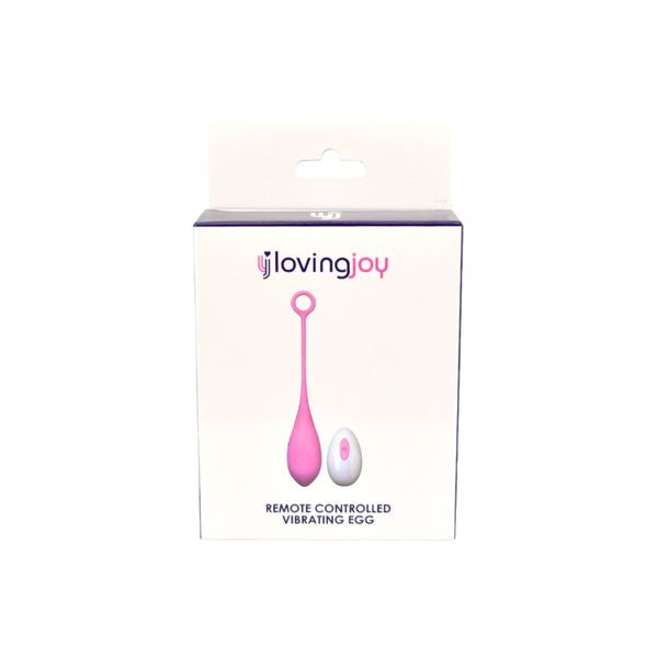 Loving Joy Remote Controlled Vibrating Egg – Waterproof Rechargeable Silicone Vibrator