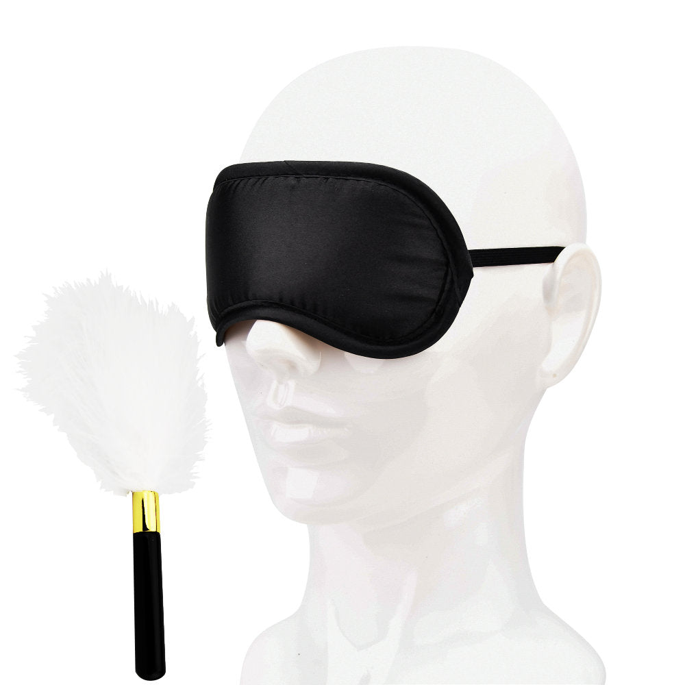 Bound to Play Eye Mask and Feather Tickler Kit – Sensory Play Set
