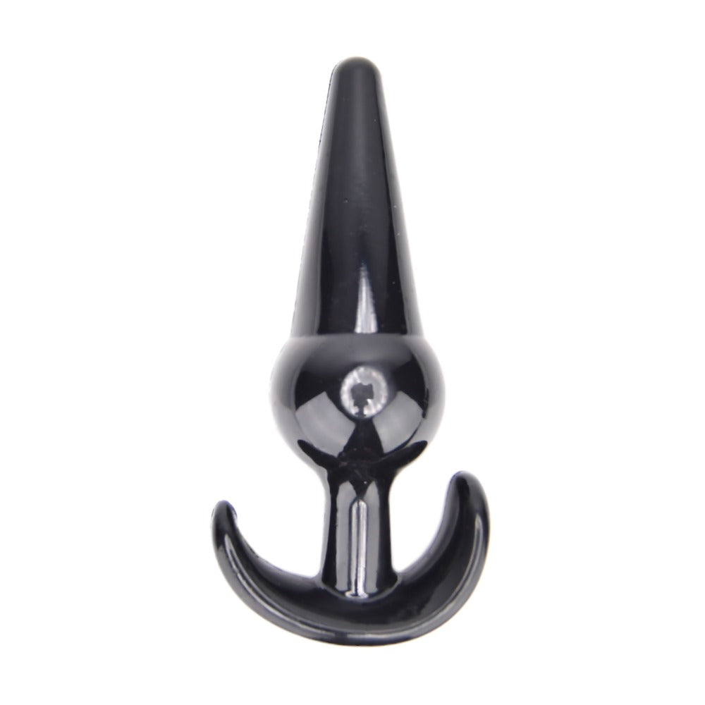 Loving Joy Butt Plug Training Kit (Black) – Beginner Size Variety Butt Plug Set