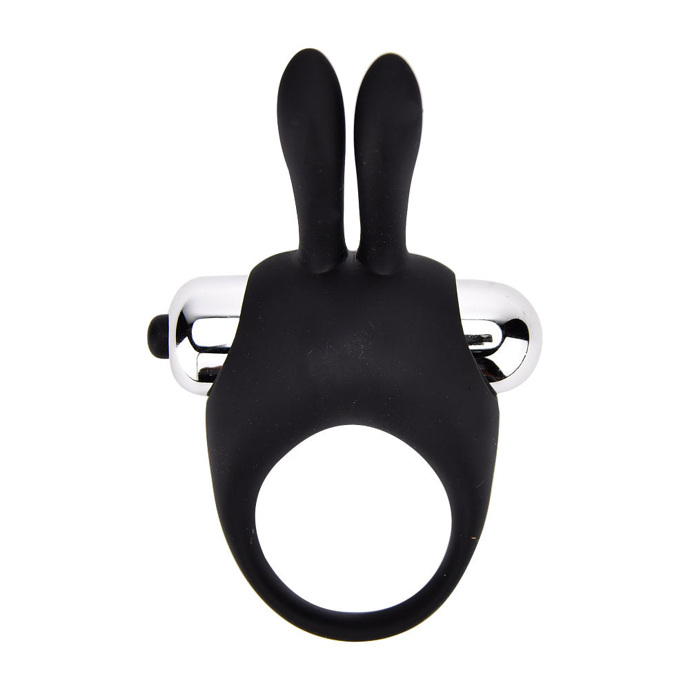 Loving Joy Silicone Vibrating Rabbit Cock Ring – Silicone Vibrating Cock Ring