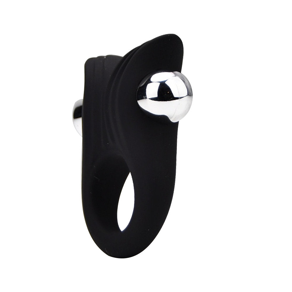 Loving Joy Silicone Vibrating Textured Cock Ring (72 x 45 mm) – Vibrating Silicone Cock Ring