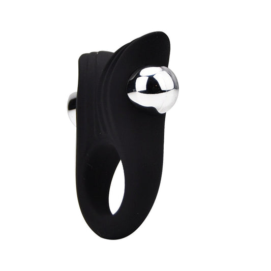 Loving Joy Silicone Vibrating Textured Cock Ring (72 x 45 mm) – Vibrating Silicone Cock Ring > Cock Ring > Vibrating