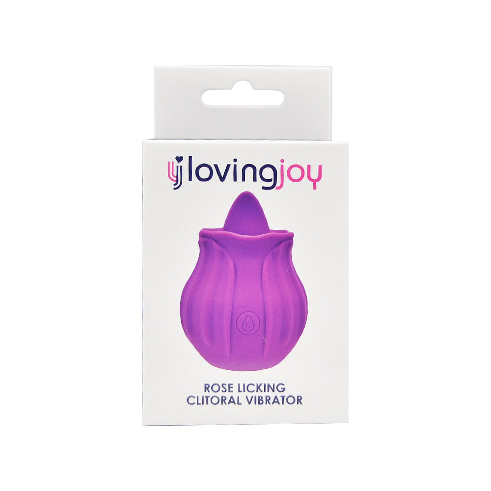 Loving Joy Rose Licking – Waterproof USB Rechargeable Clitoral Vibrator