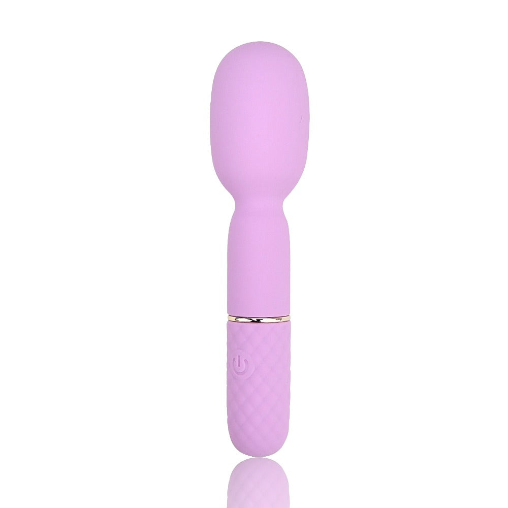 Nauti Petites 10 Speed Wand Vibrator – 5.5 Inch Silicone Wand Vibrator