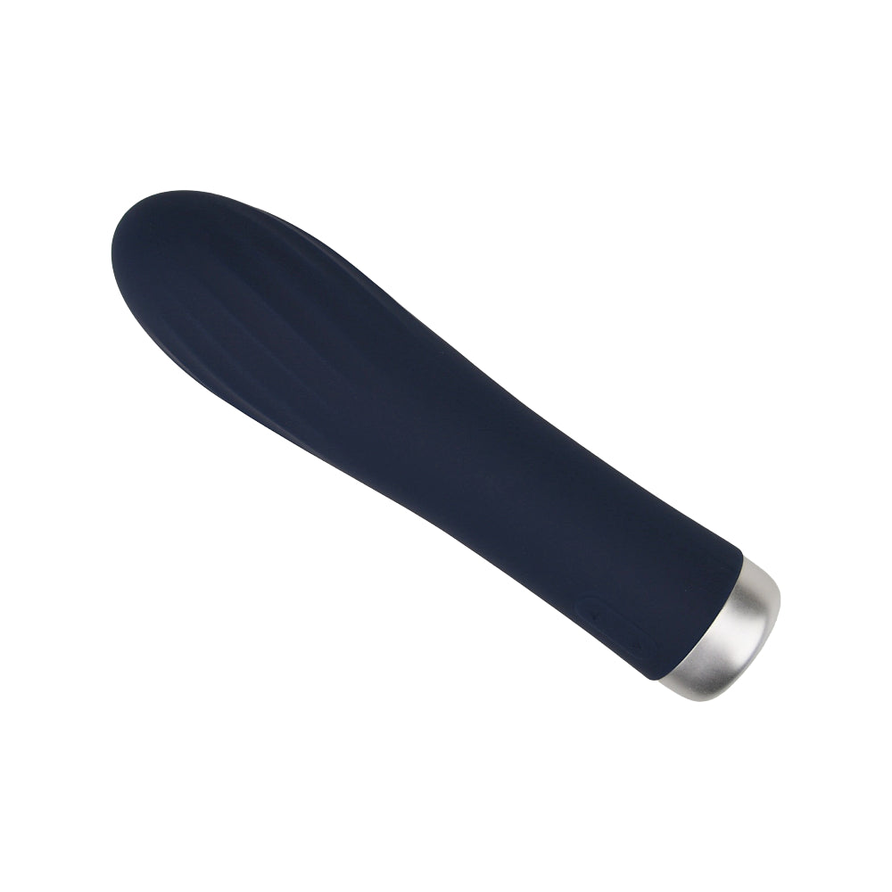 Nauti Silicone Bullet Vibrator – Waterproof USB Rechargeable Silicone 5.5 Inch Total Length 4.1 Inch Circumference