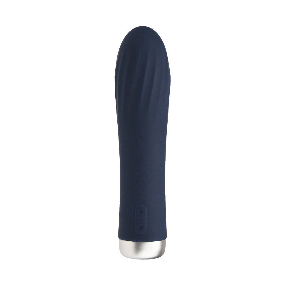 Nauti Silicone Bullet Vibrator – Waterproof USB Rechargeable Silicone 5.5 Inch Total Length 4.1 Inch Circumference