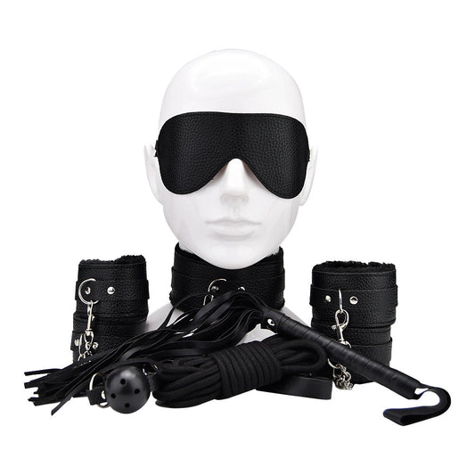 Bound To Play Beginner's Bondage Kit – 8 Piece PVC Bondage Set
