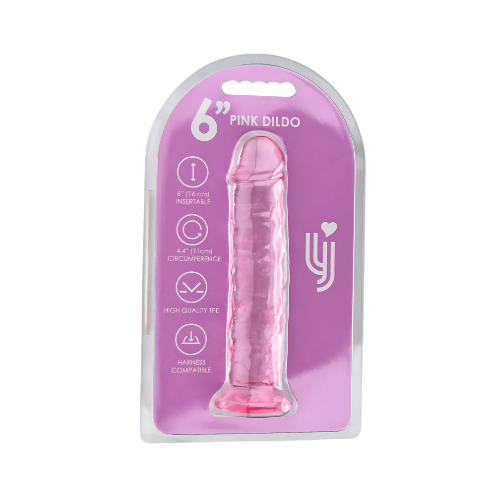 Loving Joy 6 Inch Suction Cup Dildo – Realistic Insertable Toy