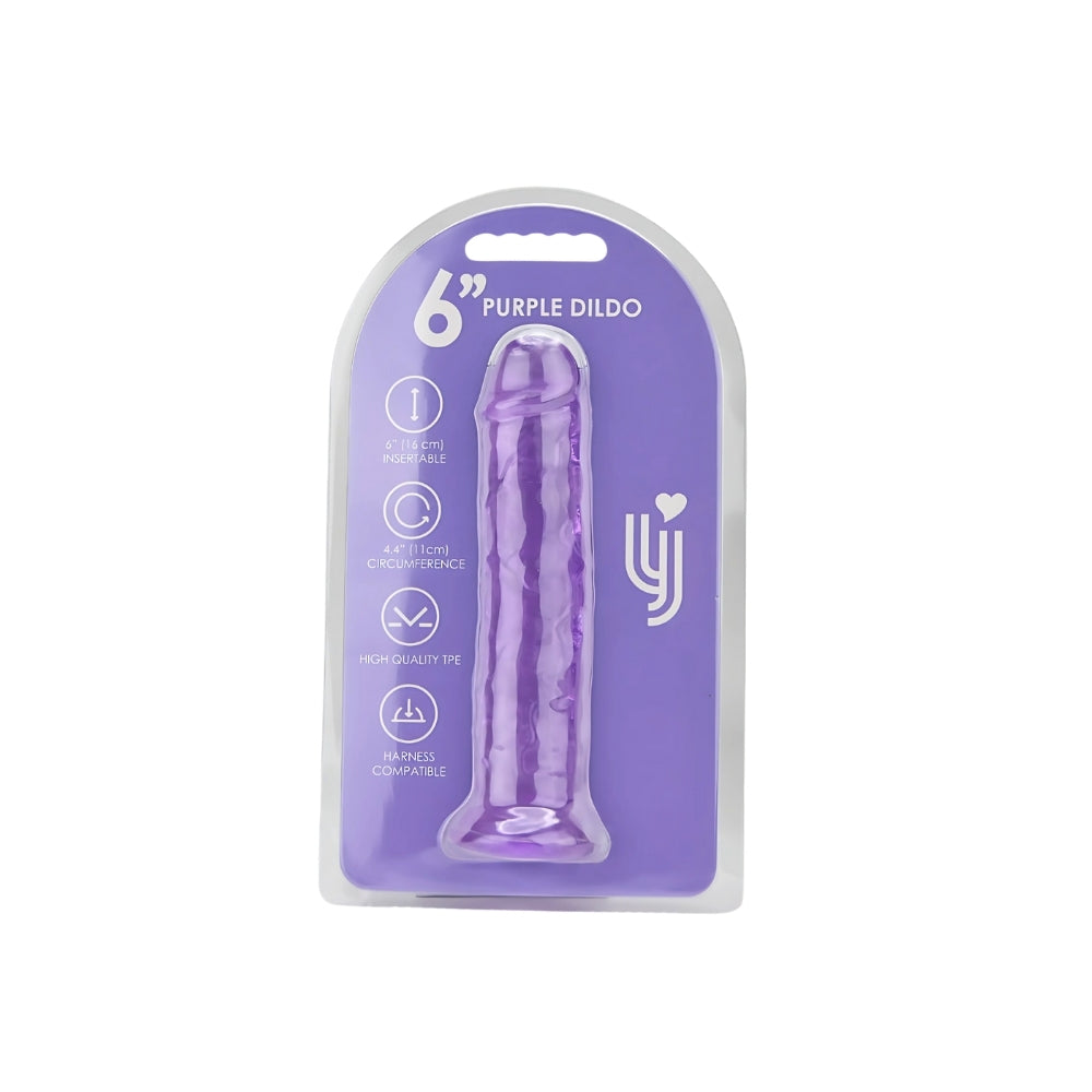 Loving Joy 6 Inch Realistic Suction Cup Dildo