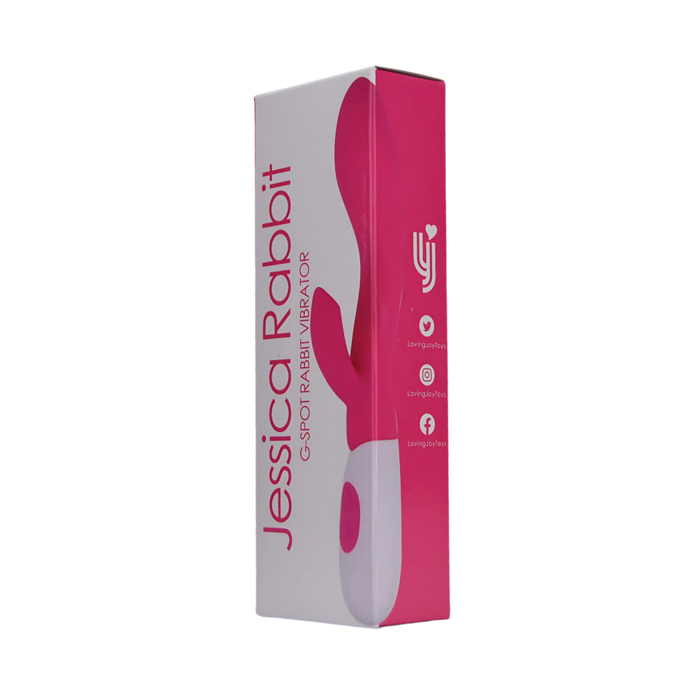 Jessica Rabbit G-Spot Rabbit Vibrator – 7.75 Inch Silicone Vibrator