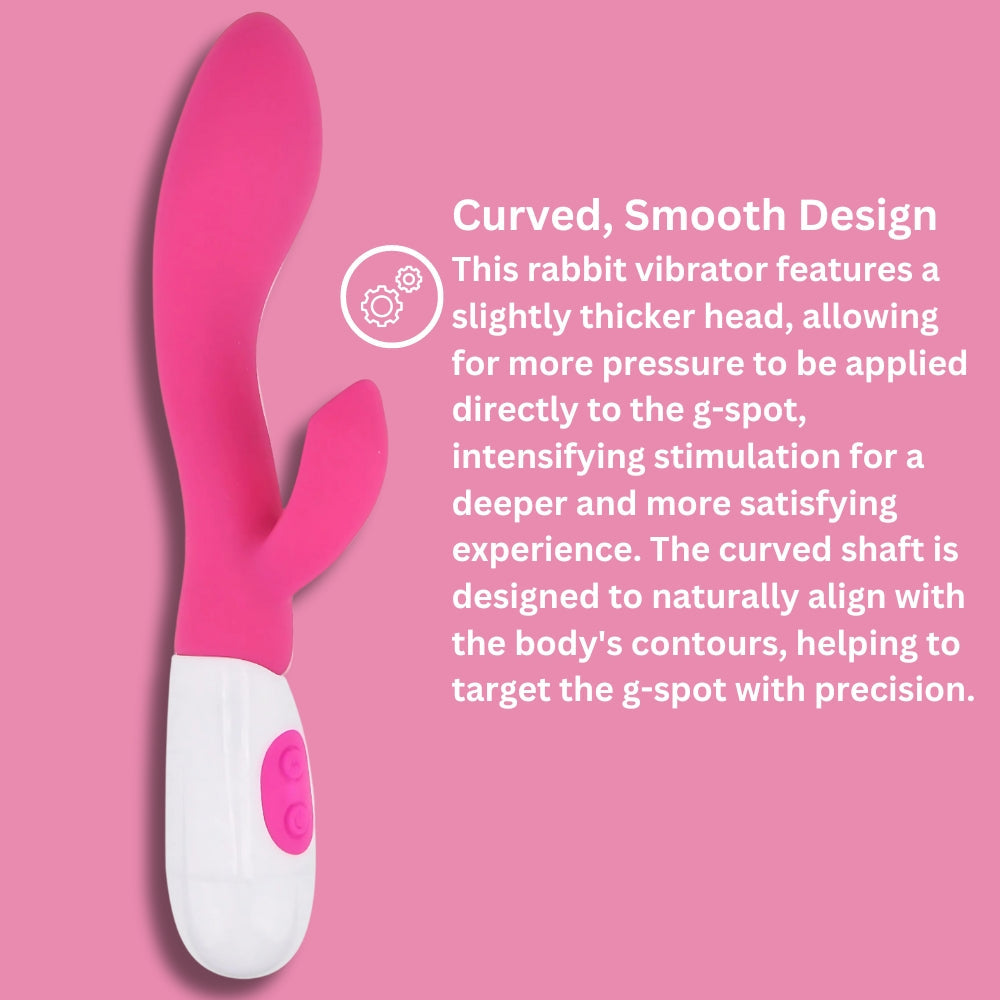 Jessica Rabbit G-Spot Rabbit Vibrator – 7.75 Inch Silicone Vibrator