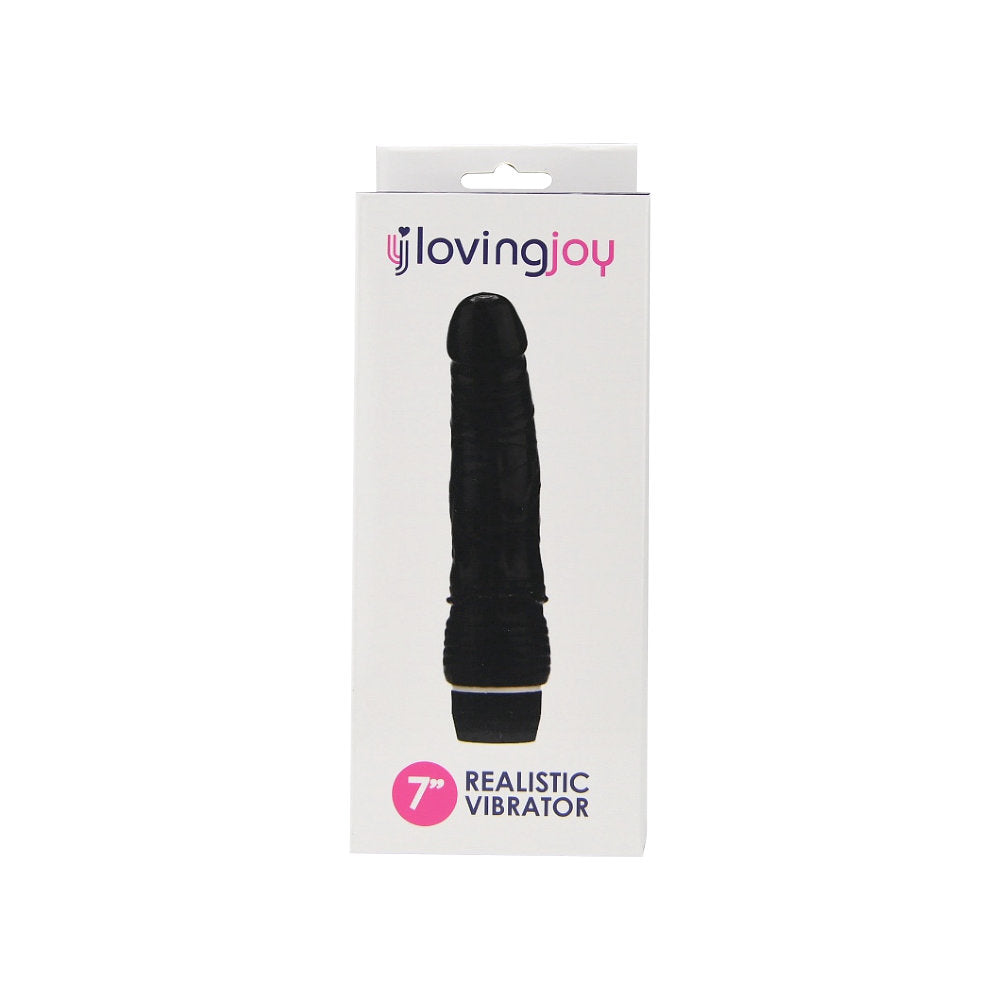 Loving Joy 7 Inch Realistic Vibrator – Waterproof Multi-Speed Vibrator