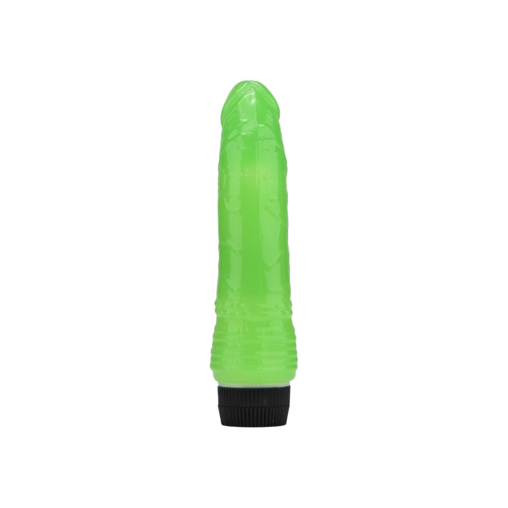 Loving Joy 7 Inch Realistic Vibrator – Glow in the Dark Waterproof Vibrator