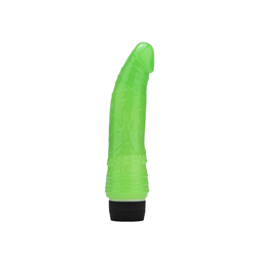 Loving Joy 7 Inch Realistic Vibrator – Glow in the Dark Waterproof Vibrator