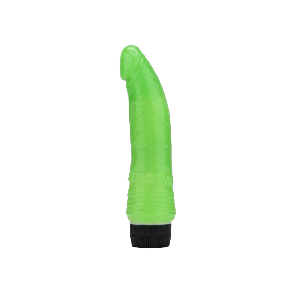 Loving Joy 7 Inch Realistic Vibrator – Glow in the Dark Waterproof Vibrator