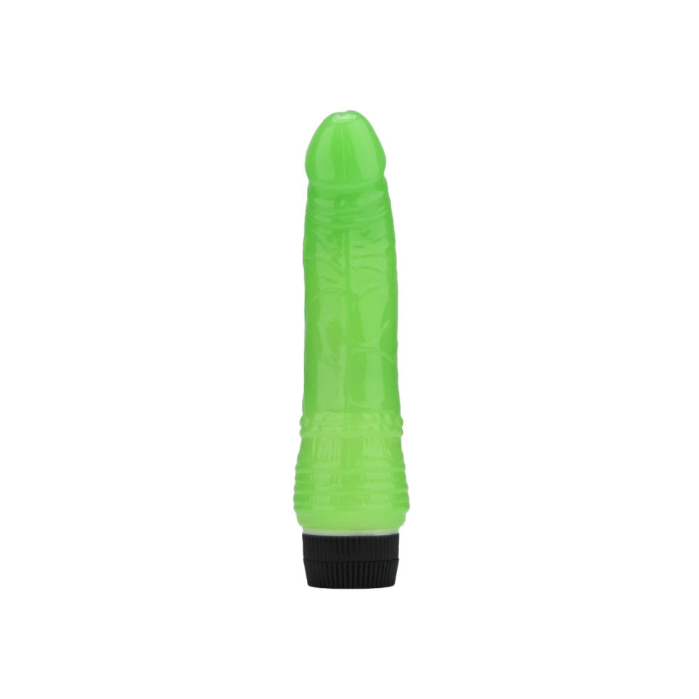 Loving Joy 7 Inch Realistic Vibrator – Glow in the Dark Waterproof Vibrator