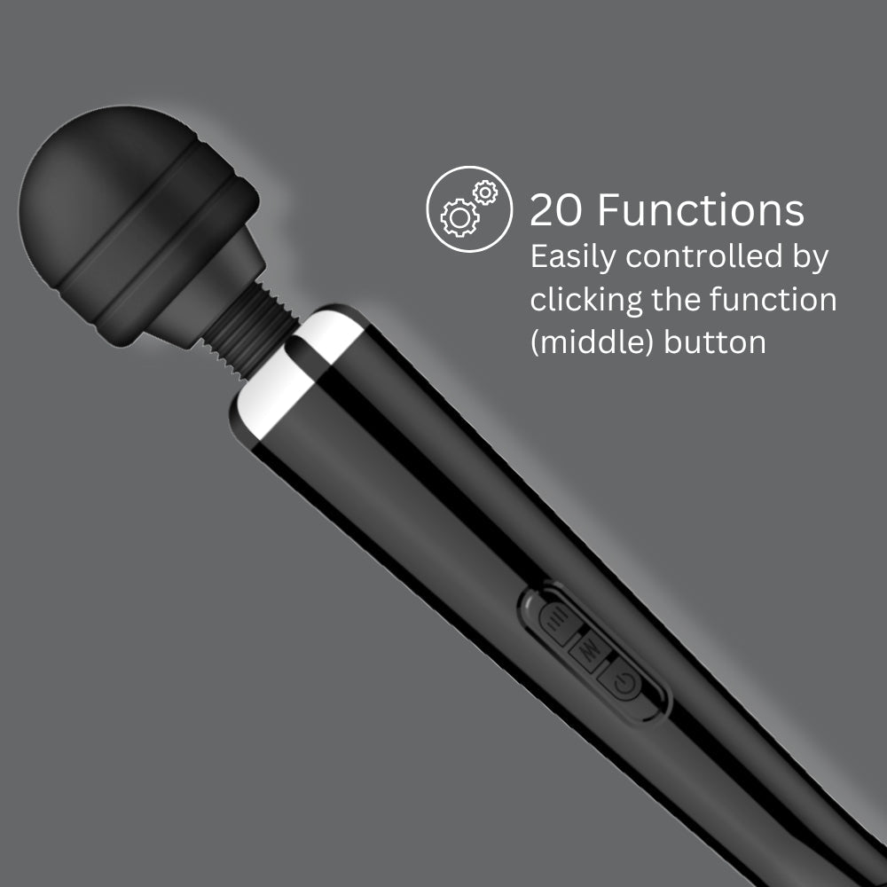 Loving Joy Rechargeable Magic Wand – USB Rechargeable Vibrator