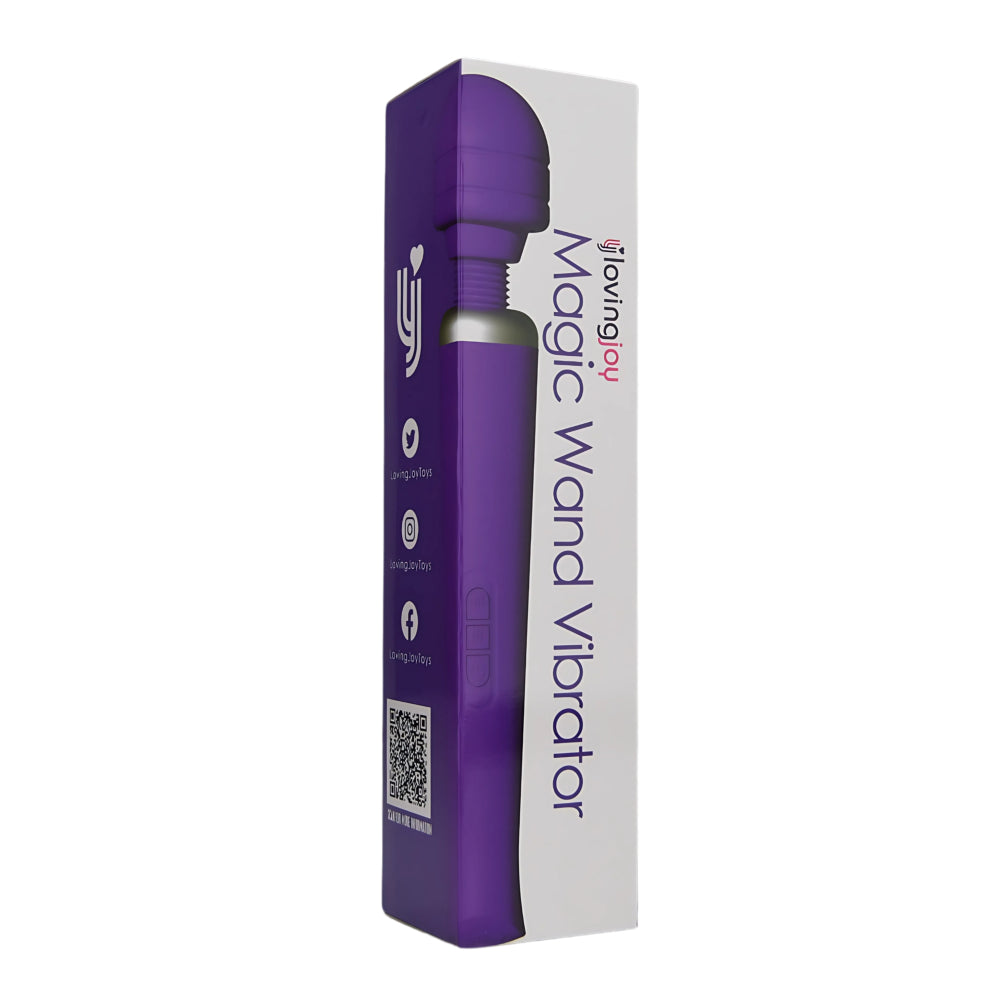 Loving Joy Rechargeable Magic Wand – 20 Mode USB Rechargeable Vibrator