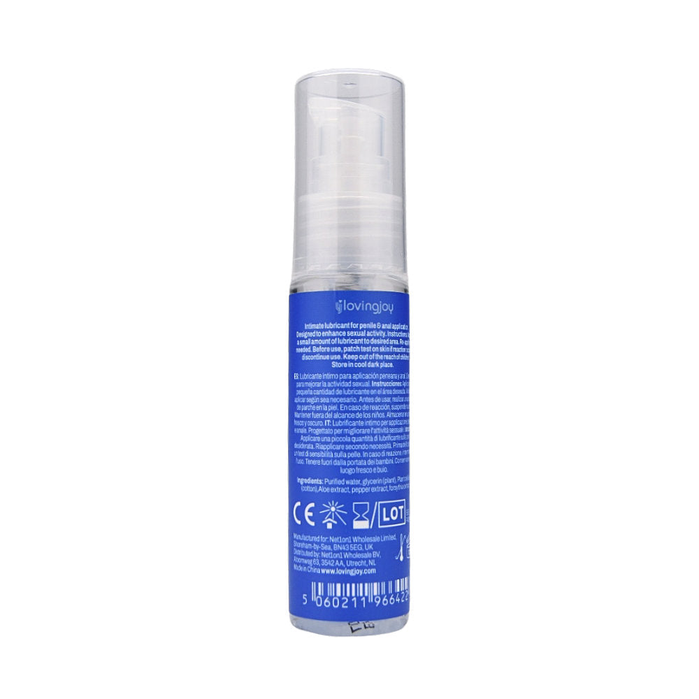 Loving Joy Anal Lubricant 30ml – Ultra Thick Aloe-Infused Lubricant