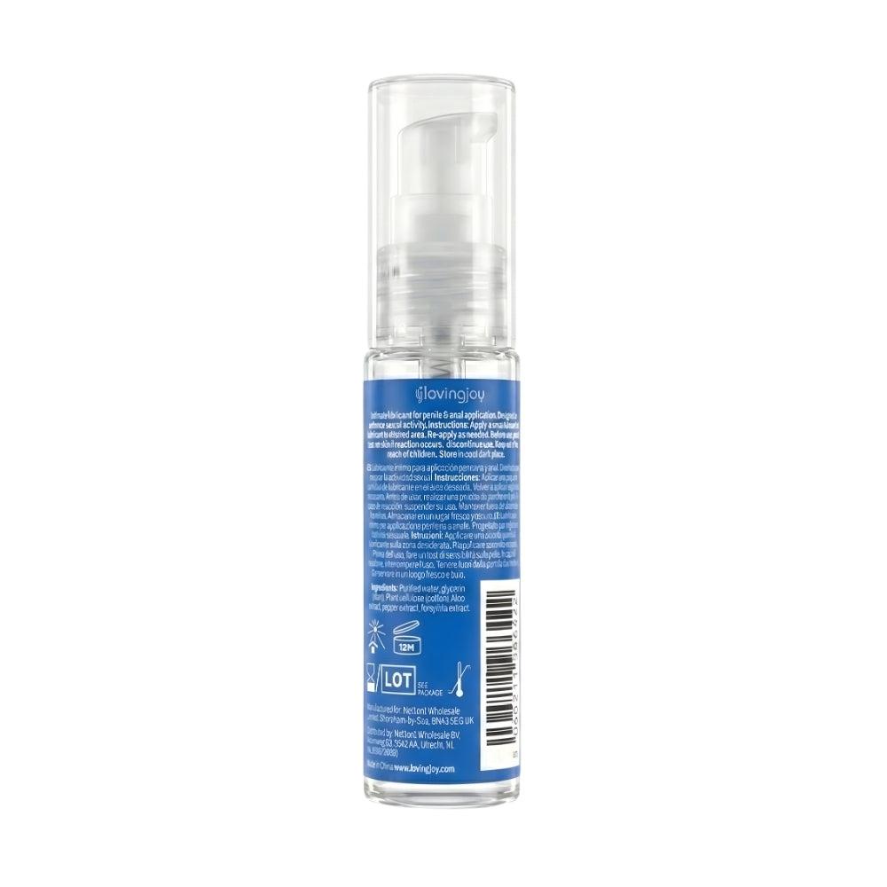 Loving Joy Anal Lubricant 30ml – Ultra Thick Aloe-Infused Lubricant