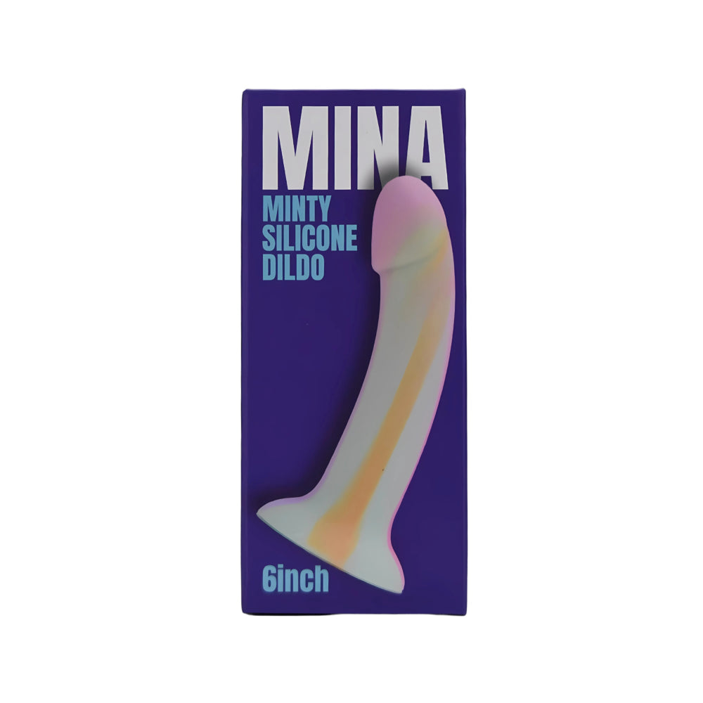 Mina Minty – 7 Inch Silicone Dildo with Suction Cup Base