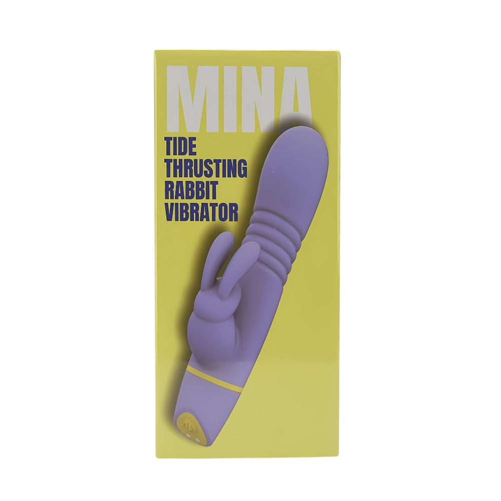 Mina Tide – Waterproof 4.5 Inch Thrusting Rabbit Vibrator