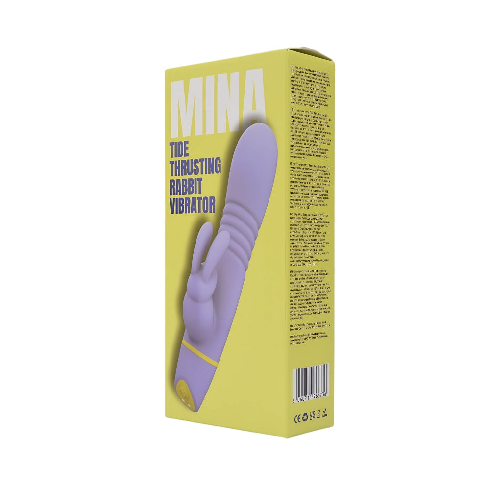 Mina Tide – Waterproof 4.5 Inch Thrusting Rabbit Vibrator