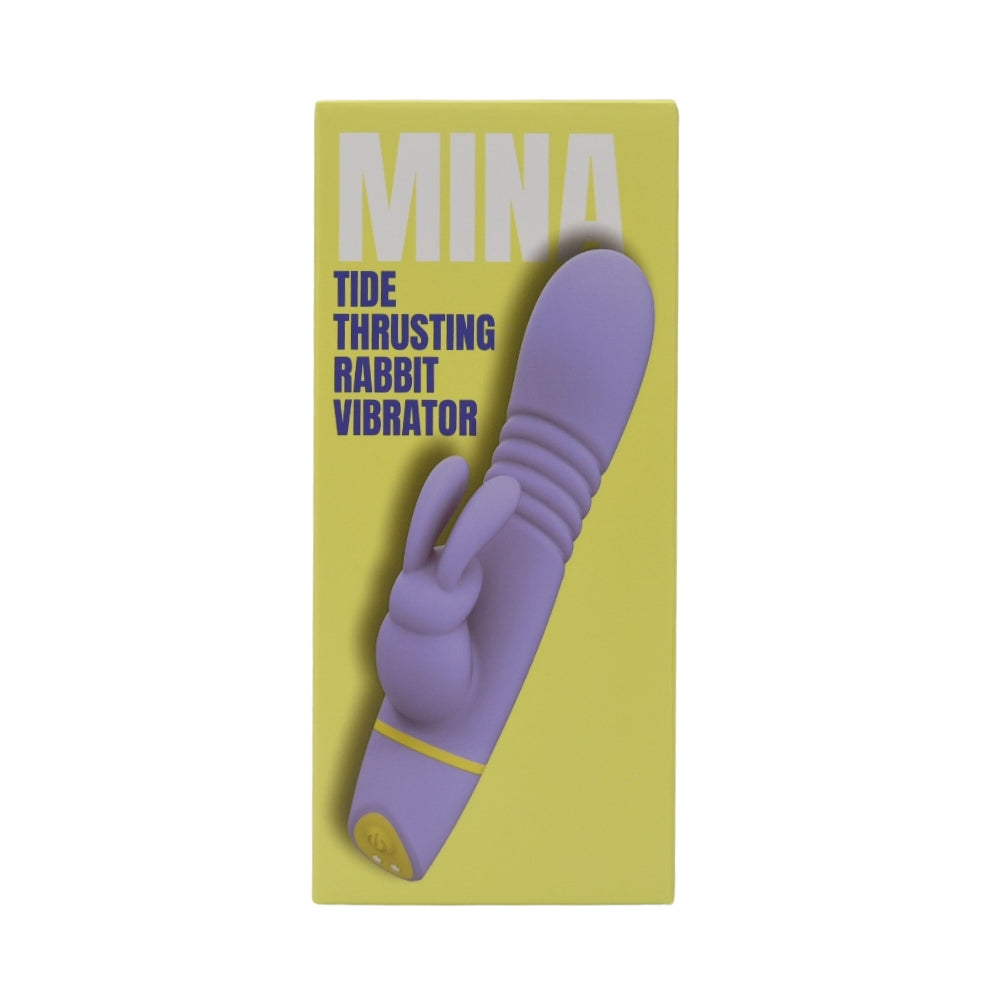 Mina Tide – Waterproof 4.5 Inch Thrusting Rabbit Vibrator