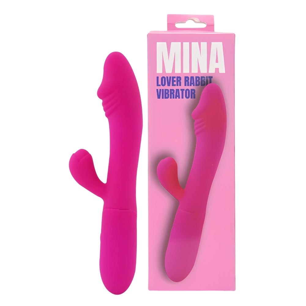 Mina Lover Rabbit Vibrator – Waterproof USB Rechargeable Silicone Vibrator