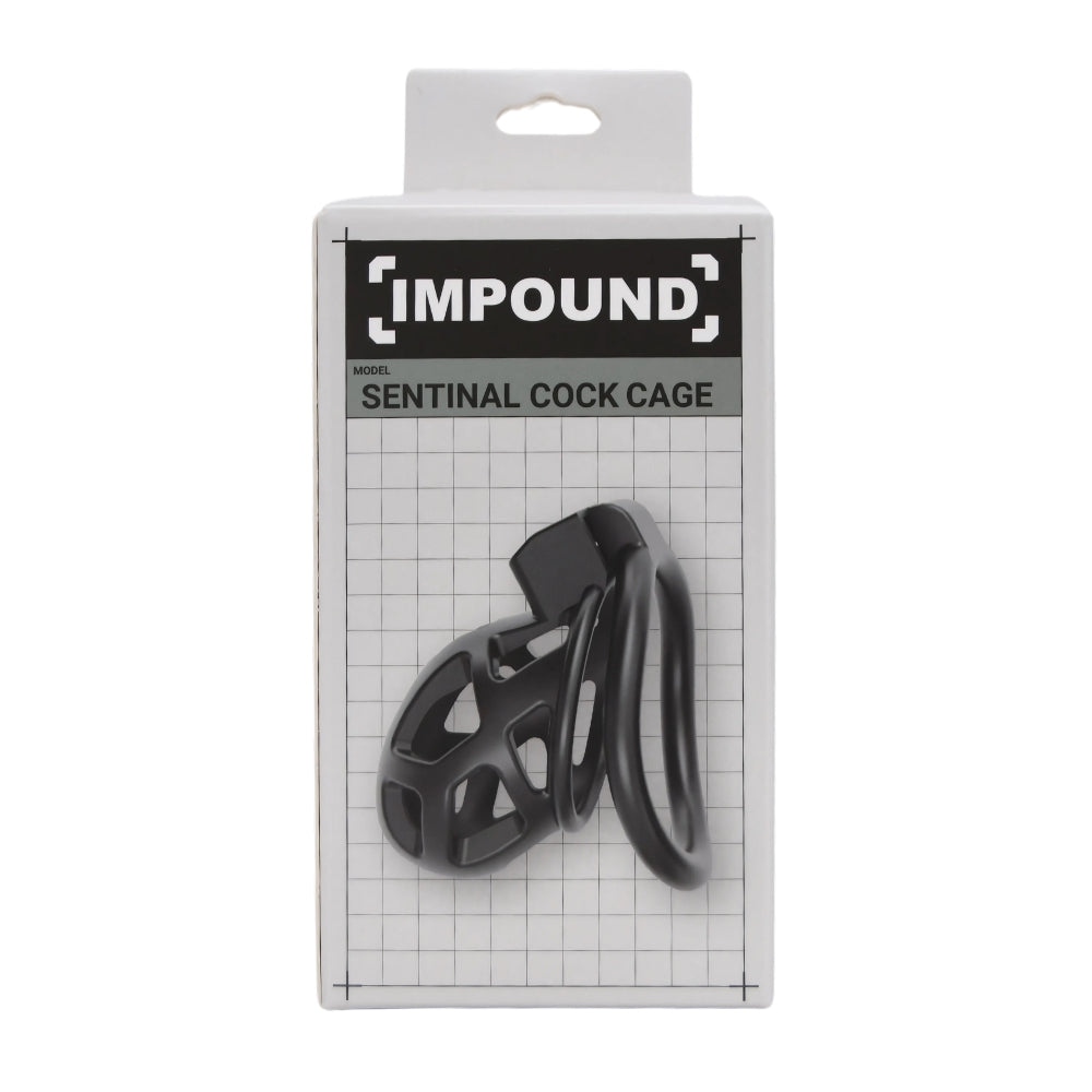 Impound Sentinal Cock Cage – Male Chastity Cage with Multiple Ring Sizes
