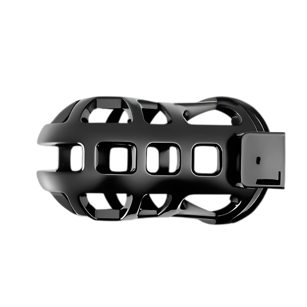 Impound Titan (Black) – Chastity Cage with Multiple Base Rings