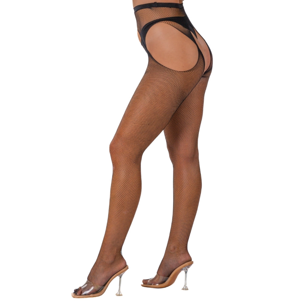 Lace by LJ Fishnet Crotchless Pantyhose – Fishnet Crotchless Pantyhose