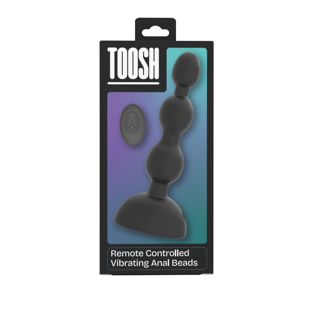 Toosh Remote Controlled Vibrating Anal Beads – Remote-Controlled Anal Toy
