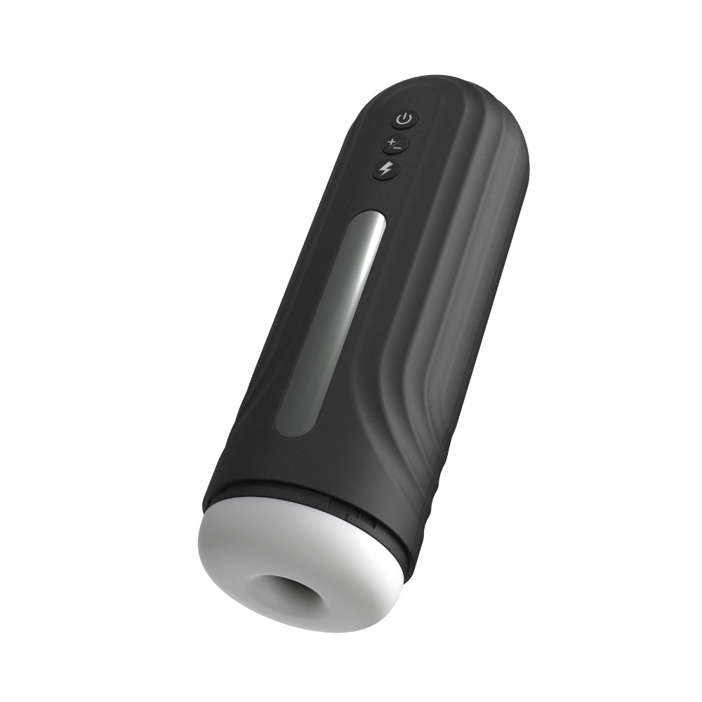 Rev Thrusting and Vibrating Male Masturbator – USB Rechargeable Masturbator