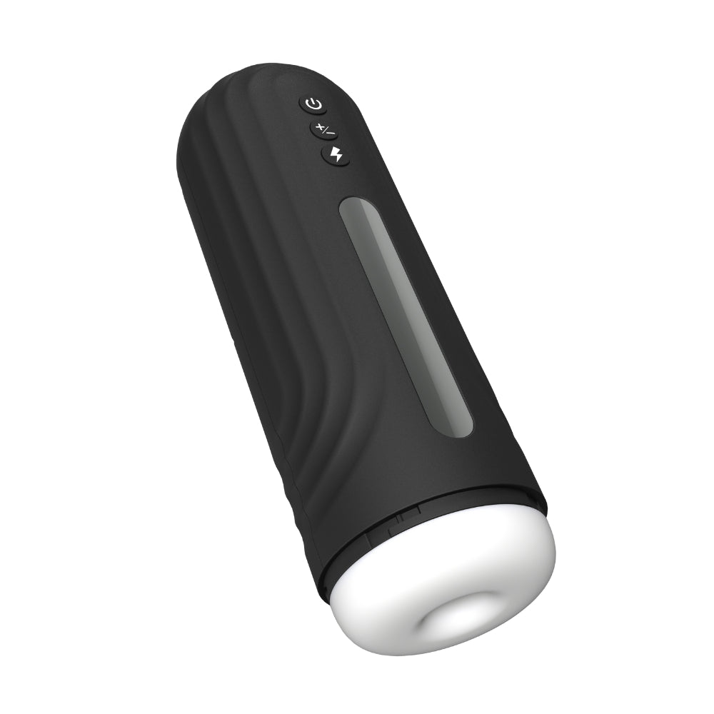 Rev Thrusting and Vibrating Male Masturbator – USB Rechargeable Masturbator
