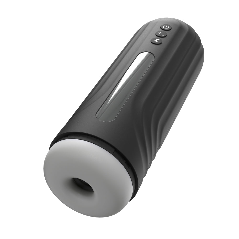 Rev Thrusting and Vibrating Male Masturbator – USB Rechargeable Masturbator