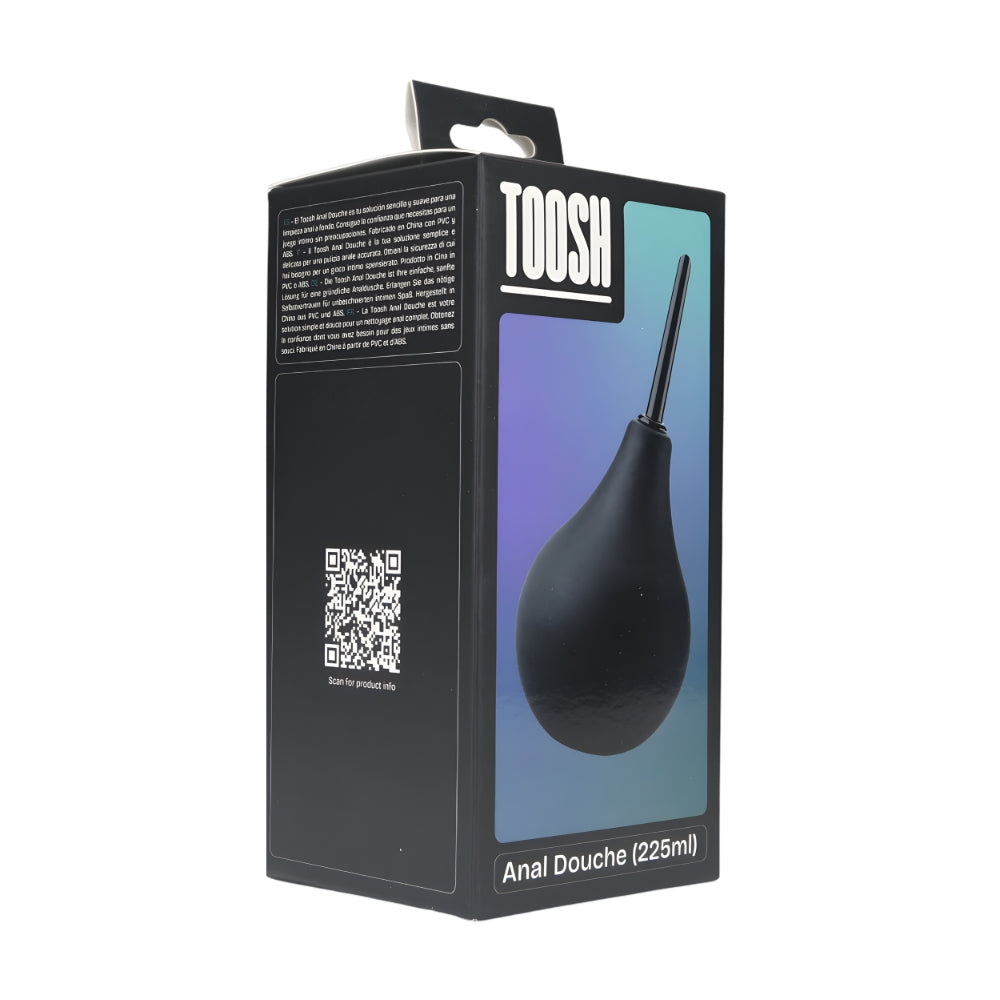 Toosh Douche 225ml – Anal Douche with Removable ABS Tip and PVC Bulb