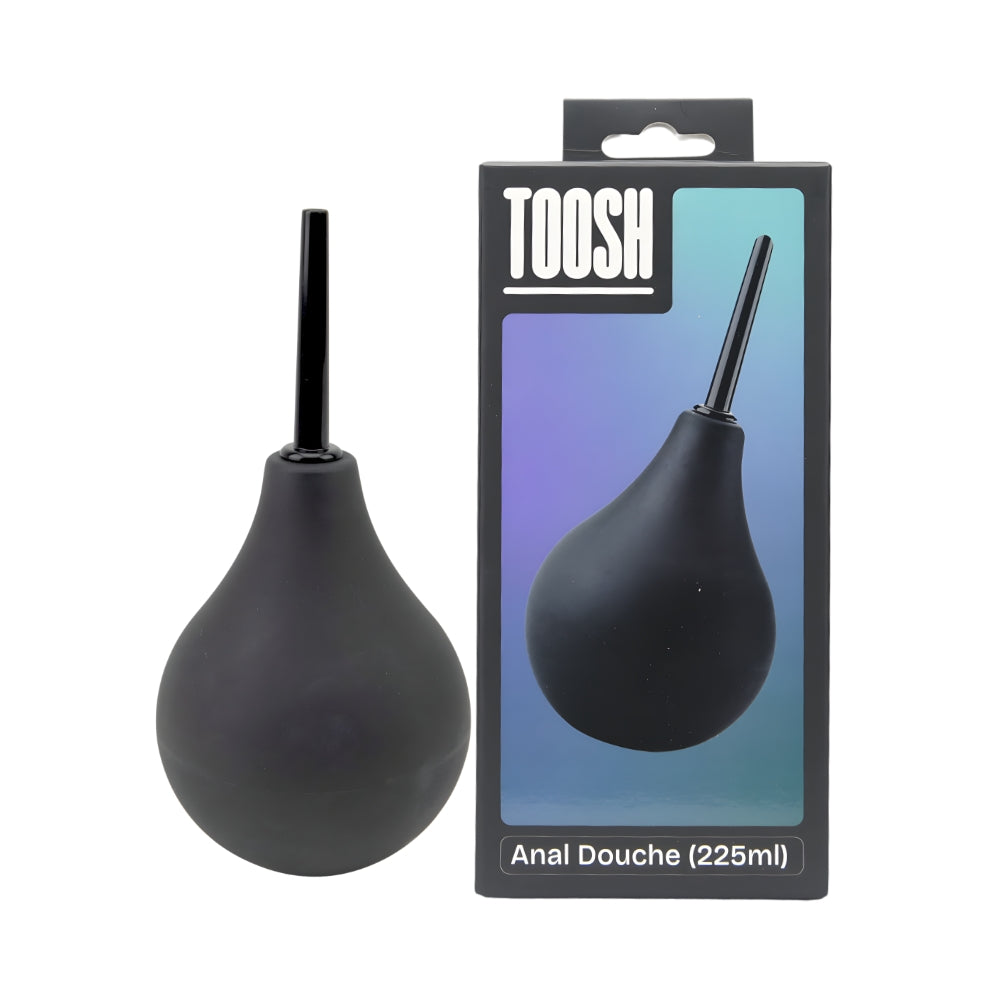 Toosh Douche 225ml – Anal Douche with Removable ABS Tip and PVC Bulb