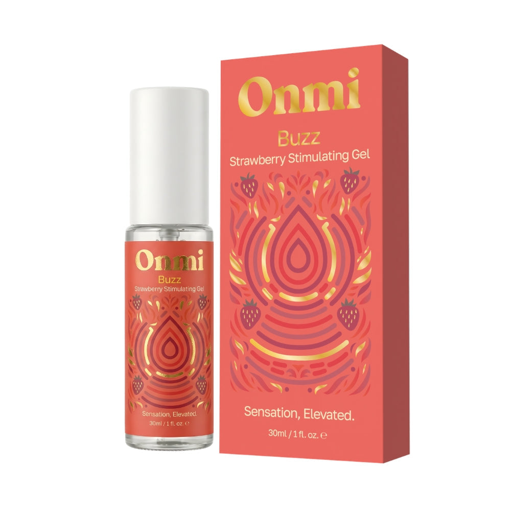 Onmi Buzz Strawberry Liquid Vibrator – Warming 30ml Gel Vibrator